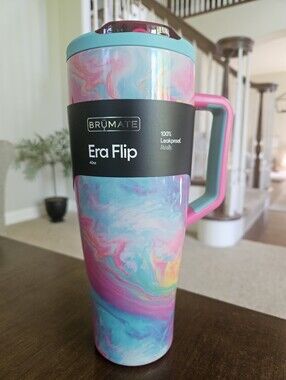 Brümate Rainbow Swirl Era Flip, 40 Oz